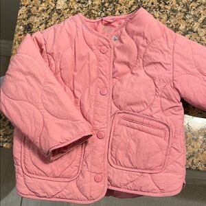 Pink Quilted Zara Jacket